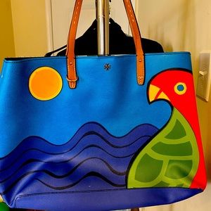 Tory Burch Limited Edition Bird Tote